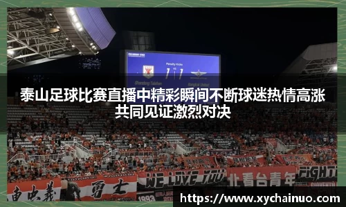 泰山足球比赛直播中精彩瞬间不断球迷热情高涨共同见证激烈对决